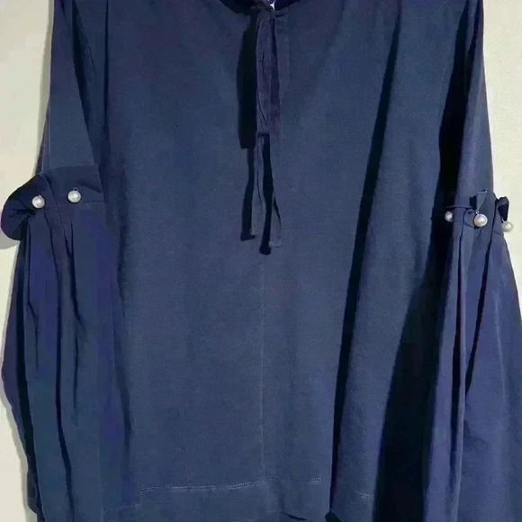 Women’s Lane Bryant too 18/20 pearls on the sleeve and ties in the back EUC - Picture 4 of 4